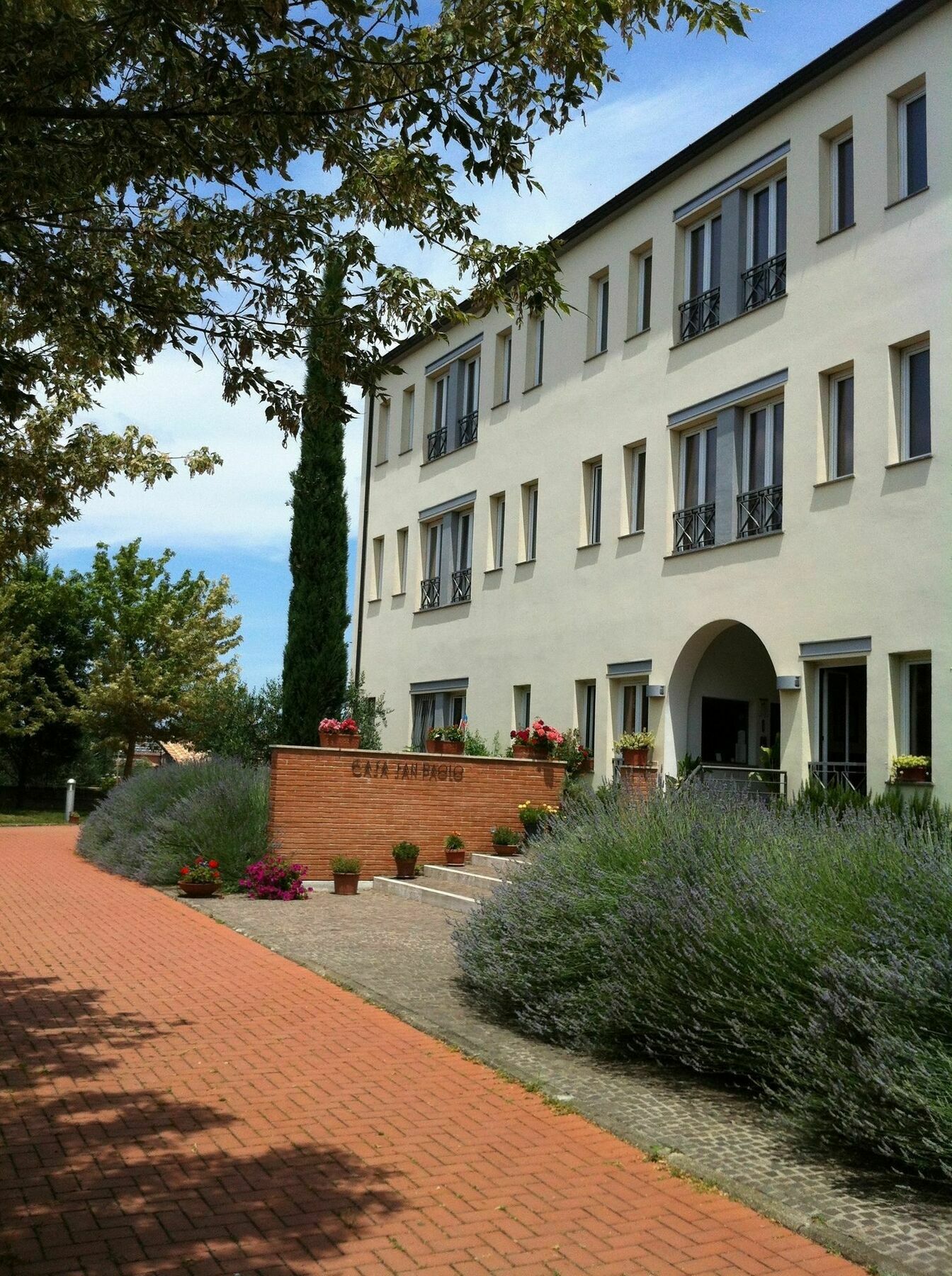 Convento Cappuccini Casa S. Paolo Hotel Viterbo Buitenkant foto